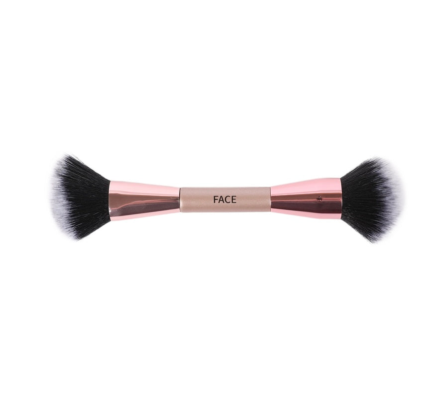 Double Sided Makeup Brush (Cheek & Powder)